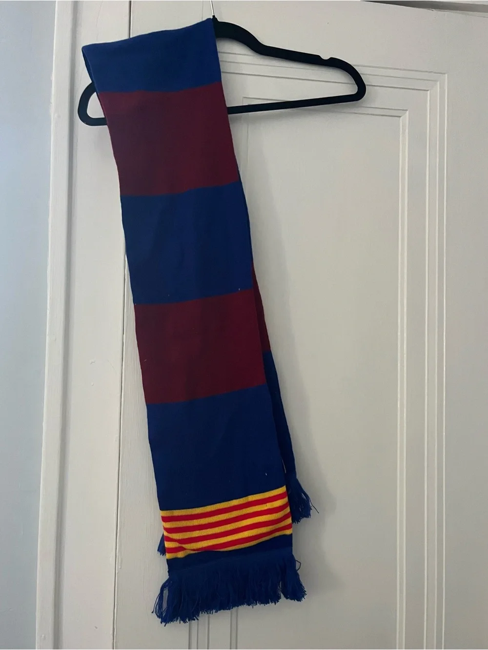 NWOT FC Barcelona Scarf - Blue & Maroon